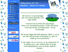 Tablet Screenshot of ifs-randers.dk